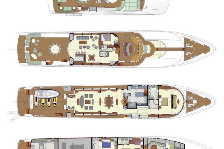 Charter Yacht OCEAN CLUB - Trinity 164 - 5 Cabins - Bahamas - Caribbean - Sardinia - Corsica - Cannes - Antibes