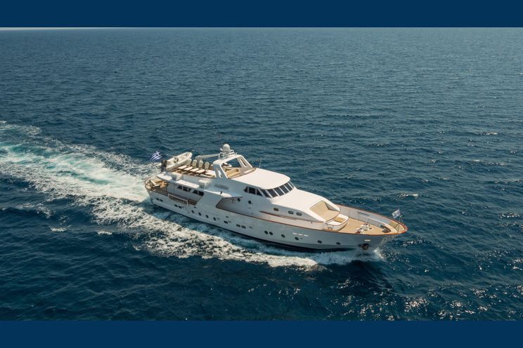 Charter Yacht OCEANE II - CRN Ancona 28m - 4 Cabins - Athens - Mykonos - Rhodes