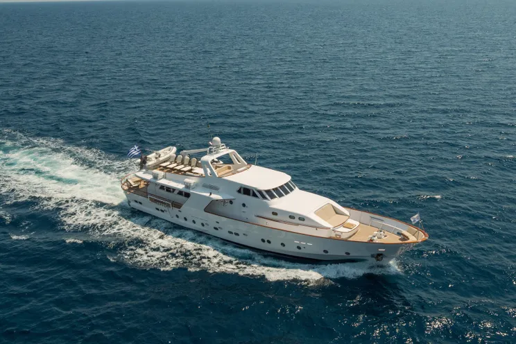 Charter Yacht OCEANE II - CRN Ancona 28m - 4 Cabins - Athens - Mykonos - Rhodes