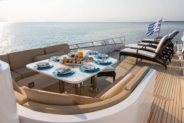 Charter Yacht OCEANE II - CRN Ancona 28m - 4 Cabins - Athens - Mykonos - Rhodes