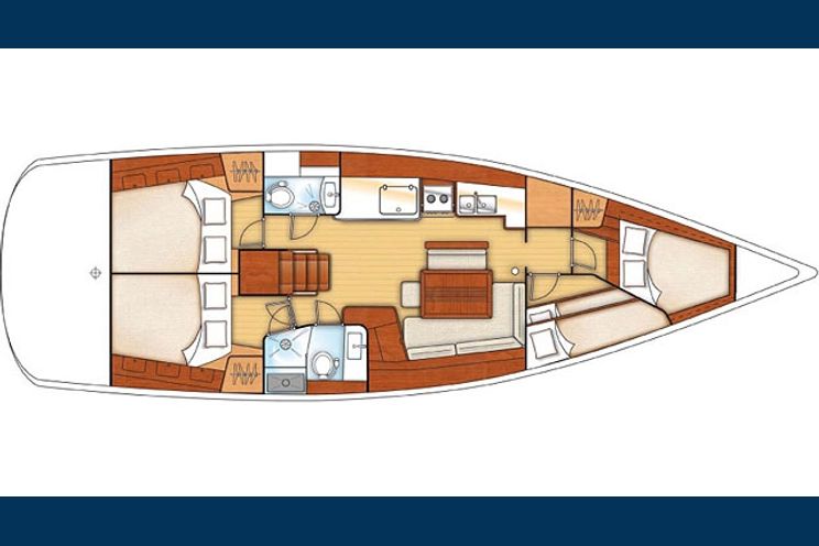 Charter Yacht Oceanis 46 - 4 Cabins - Kastela - Croatia