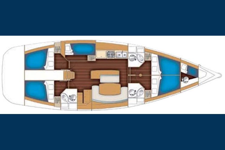 Charter Yacht Oceanis 50 Family - 5 Cabins - Denia