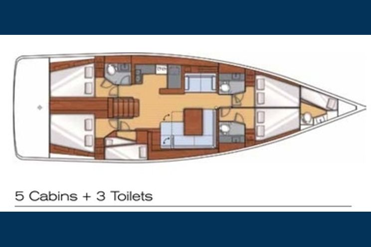 Charter Yacht Oceanis 55 - 5 + 1 Cabins - Pomer,Croatia