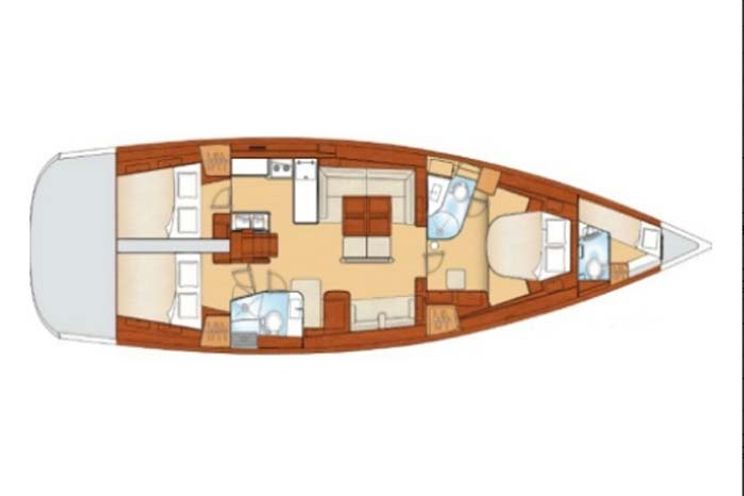 Charter Yacht Oceanis 54 - 4 Cabins - Koh Chang and Koh Samui,Gulf of Thailand