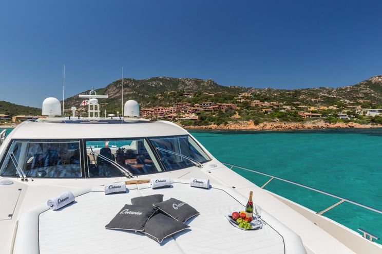 Charter Yacht OCTAVIA - Sunseeker Predator 82 - 4 Cabins - Porto Cervo - Poltu Quatu - Olbia - Sardinia - Italy