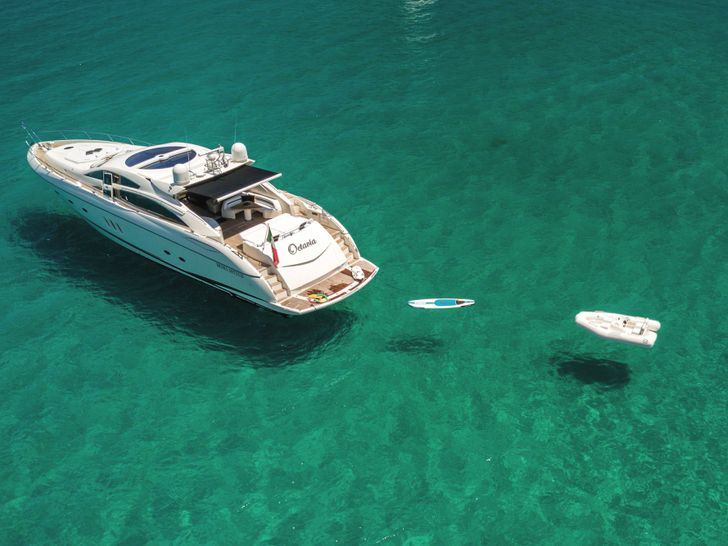 OCTAVIA Sunseeker Predator 82 - anchored OCTAVIA Sunseeker Predator 82 - anchored