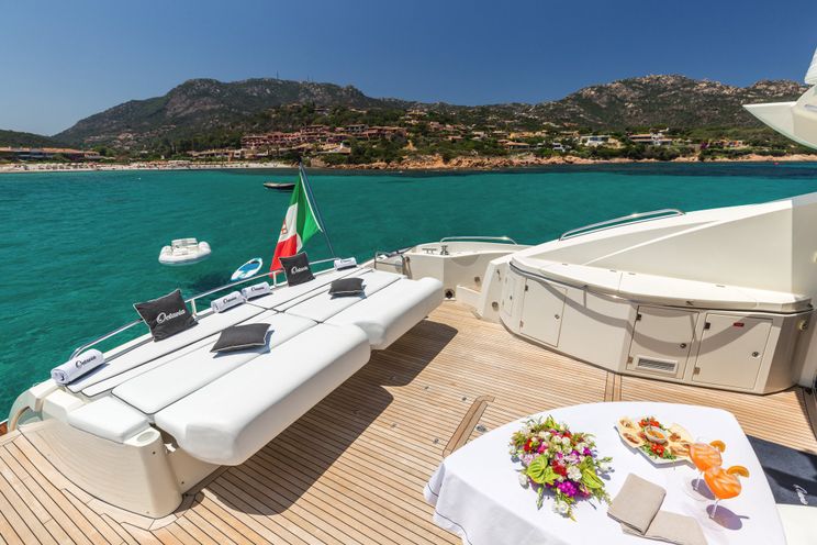 Charter Yacht OCTAVIA - Sunseeker Predator 82 - 4 Cabins - Porto Cervo - Poltu Quatu - Olbia - Sardinia - Corsica