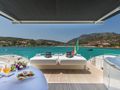 OCTAVIA Sunseeker Predator 82 - aft deck OCTAVIA Sunseeker Predator 82 - aft deck