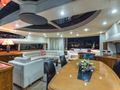 OCTAVIA Sunseeker Predator 82 - saloon seating and dining OCTAVIA Sunseeker Predator 82 - saloon seating and dining
