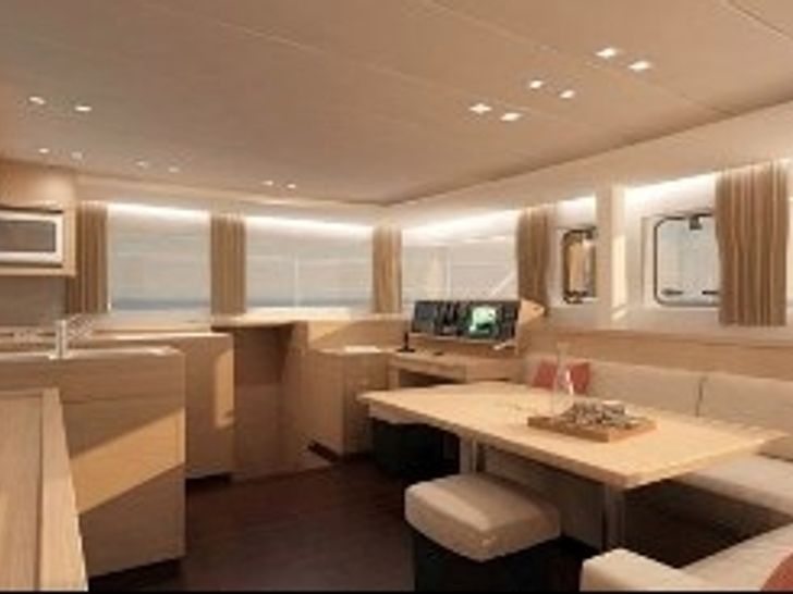 OKEANOS Lagoon 450 Catamaran Saloon OKEANOS Lagoon 450 Catamaran Saloon