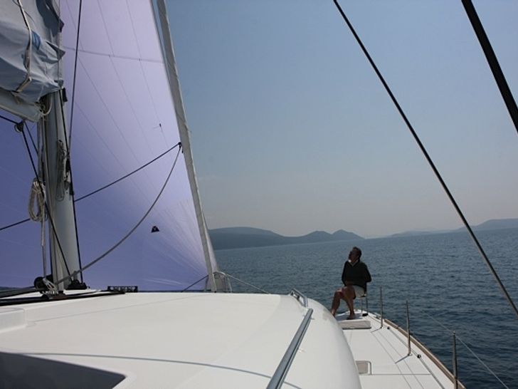 OKEANOS Lagoon 450 Catamaran Bow OKEANOS Lagoon 450 Catamaran Bow