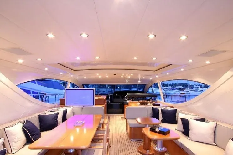 Charter Yacht OLA MONA - Leopard(Arno)24m - 3 Cabins - St Tropez - Cannes - Nice - Monaco