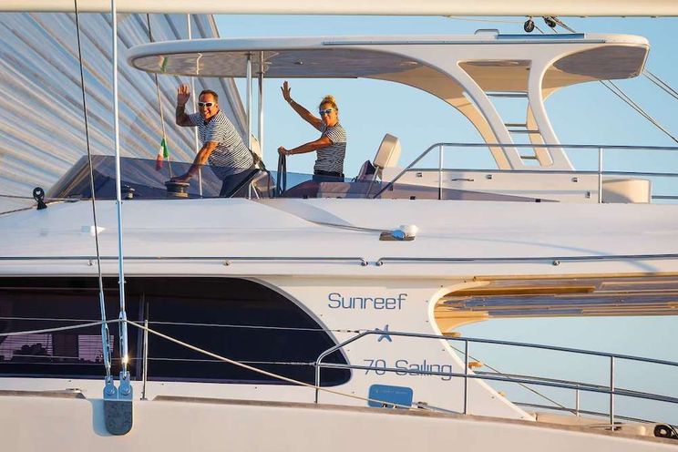 Charter Yacht OMBRE BLU - Sunreef 70 - 3 Cabins - Naples - Amalfi - Sicily