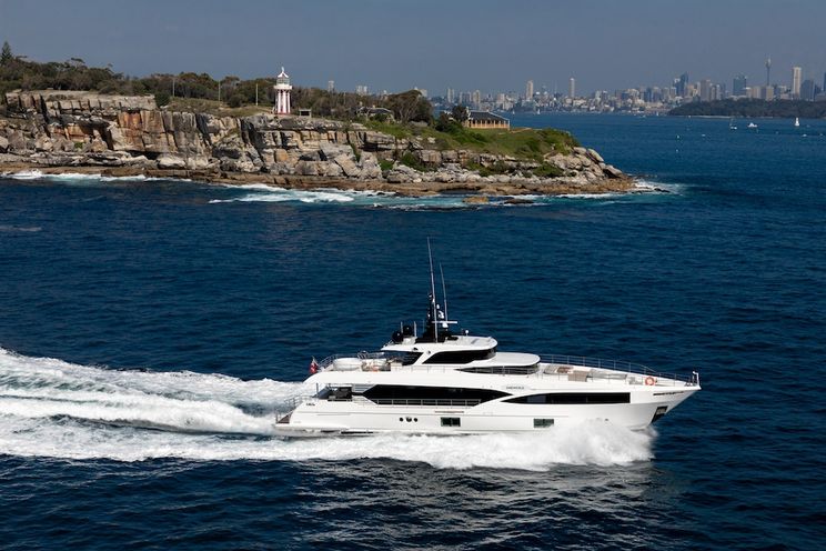 Charter Yacht ONEWORLD - Gulf Craft 32m - 5 Cabins - Sydney - Whitsundays - Gold Coast - Australia