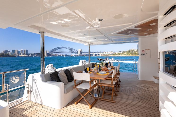 Charter Yacht ONEWORLD - Gulf Craft 32m - 5 Cabins - Sydney - Whitsundays - Gold Coast - Australia