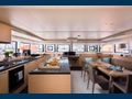 OPAL - Lagoon 620,dining area and galley
