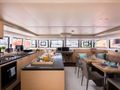 OPAL - Lagoon 620,dining area and galley