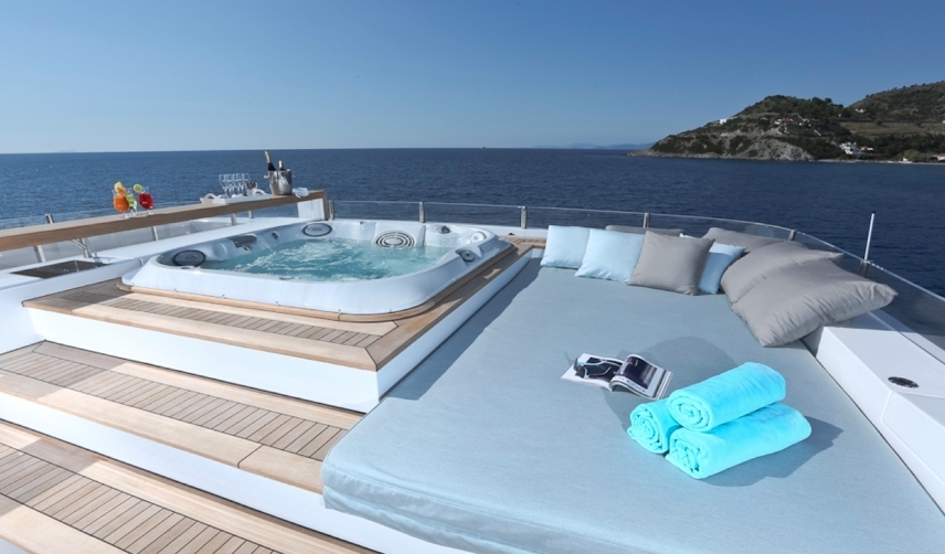 Charter Yacht IPANEMAS - Tecnomar 45m - 6 Cabins - Athens - Mykonos - Kos - Lefkas - Rhodes