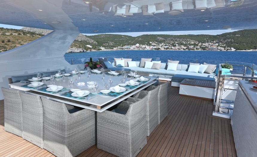 Charter Yacht IPANEMAS - Tecnomar 45m - 6 Cabins - Athens - Mykonos - Kos - Lefkas - Rhodes