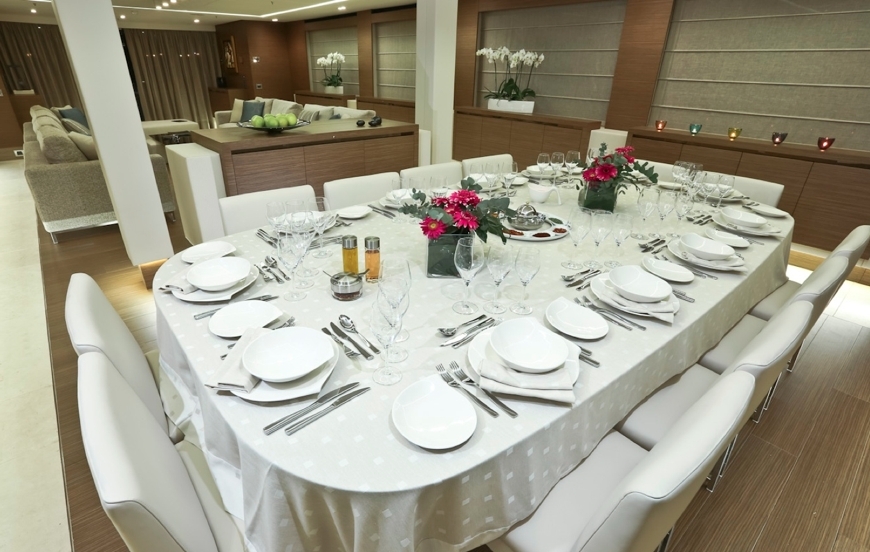 Charter Yacht IPANEMAS - Tecnomar 45m - 6 Cabins - Athens - Mykonos - Kos - Lefkas - Rhodes