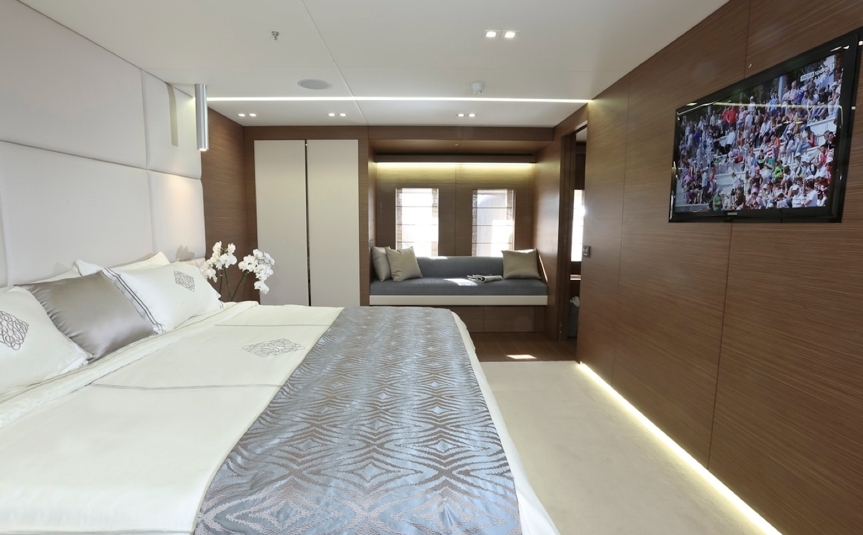 Charter Yacht IPANEMAS - Tecnomar 45m - 6 Cabins - Athens - Mykonos - Kos - Lefkas - Rhodes