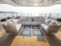 OURANOS Admiral 50m - sky deck aft seating OURANOS Admiral 50m - sky deck aft seating
