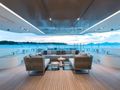 OURANOS Admiral 50m - sky deck aft lounge OURANOS Admiral 50m - sky deck aft lounge