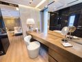 OURANOS Admiral 50m - master cabin vanity area OURANOS Admiral 50m - master cabin vanity area