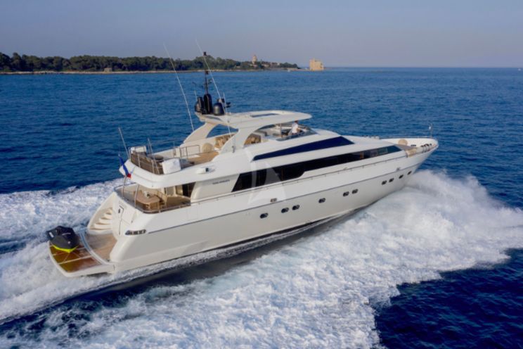 Charter Yacht PANTHOURS - San Lorenzo 88 - 4 Cabins - Cannes - Nice - St Tropez - Monaco