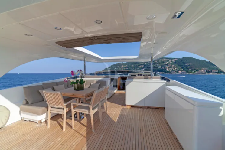 Charter Yacht PANTHOURS - San Lorenzo 88 - 4 Cabins - Cannes - Nice - St Tropez - Monaco