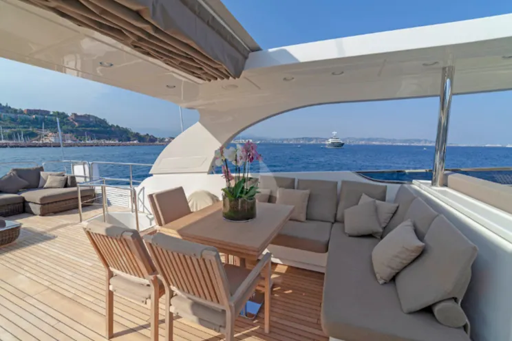 Charter Yacht PANTHOURS - San Lorenzo 88 - 4 Cabins - Cannes - Nice - St Tropez - Monaco