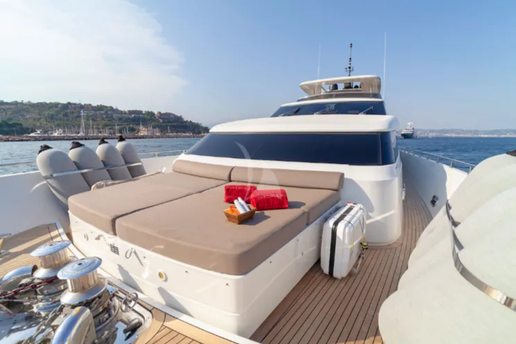 Charter Yacht PANTHOURS - San Lorenzo 88 - 4 Cabins - Cannes - Nice - St Tropez - Monaco