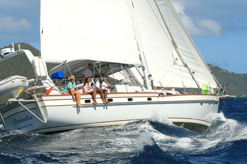 Charter Yacht PARADISE - Irwin 54 Cutter - 2 Cabins - Virgin Islands - Leeward Islands - Windward Islands