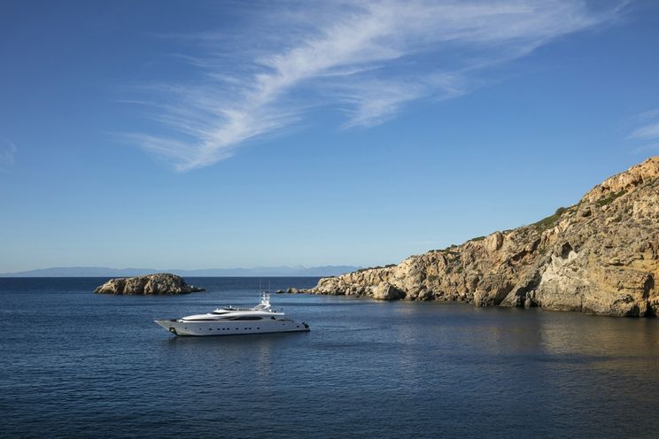 Charter Yacht ANASA - Maiora 35m - 5 Cabins - Athens - Mykonos - Santorini - Rhodes - Kos
