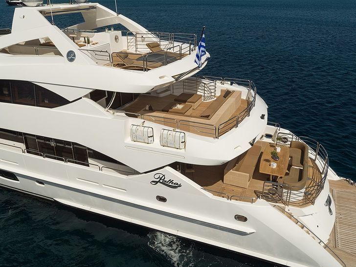 Pathos Sunseeker 40m Tri Deck Design