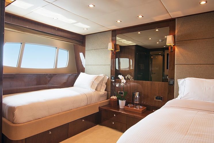 Charter Yacht PATHOS - Sunseeker 40m - 6 Cabins - Athens - Mykonos - Lefkas - Naxos