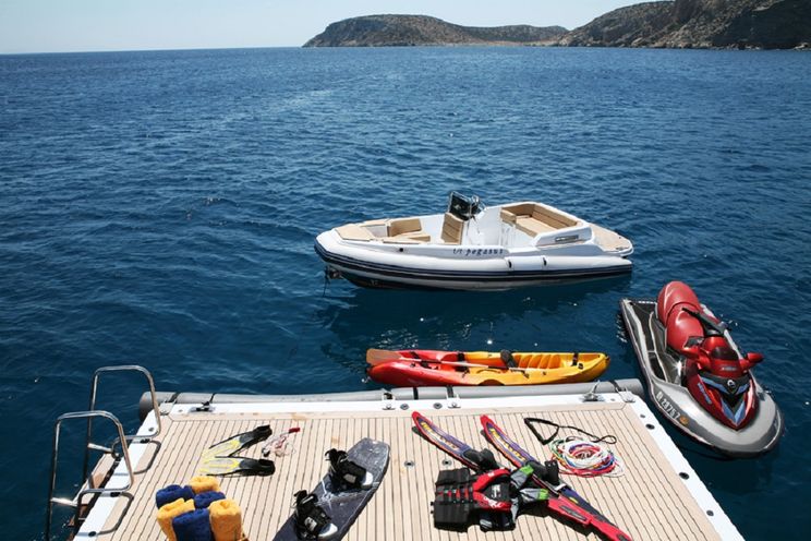 Charter Yacht PEGASUS - Feadship 53m - 6 Cabins - Athens - Mykonos - Kea - Paros - Santorini