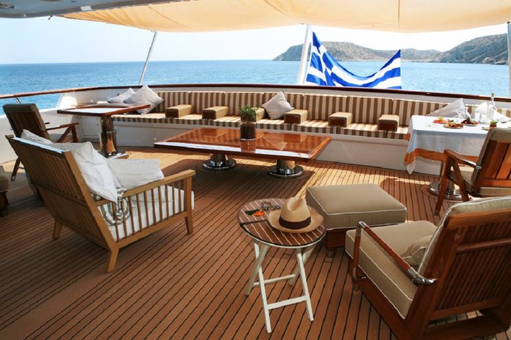 Charter Yacht PEGASUS - Feadship 53m - 6 Cabins - Athens - Mykonos - Kea - Paros - Santorini