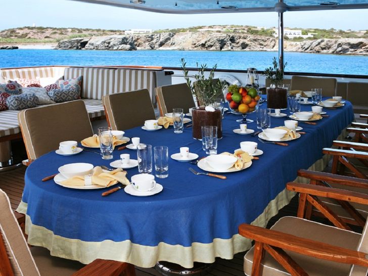 Aft Deck Dining Aft Deck Dining
