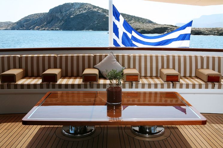 Charter Yacht PEGASUS - Feadship 53m - 6 Cabins - Athens - Mykonos - Kea - Paros - Santorini