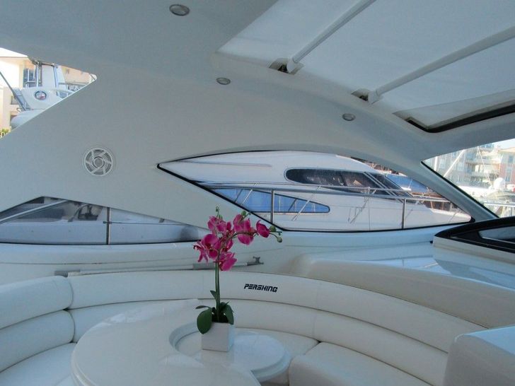 pershing 43 day charter italy sardinia - on board pershing 43 day charter italy sardinia - on board