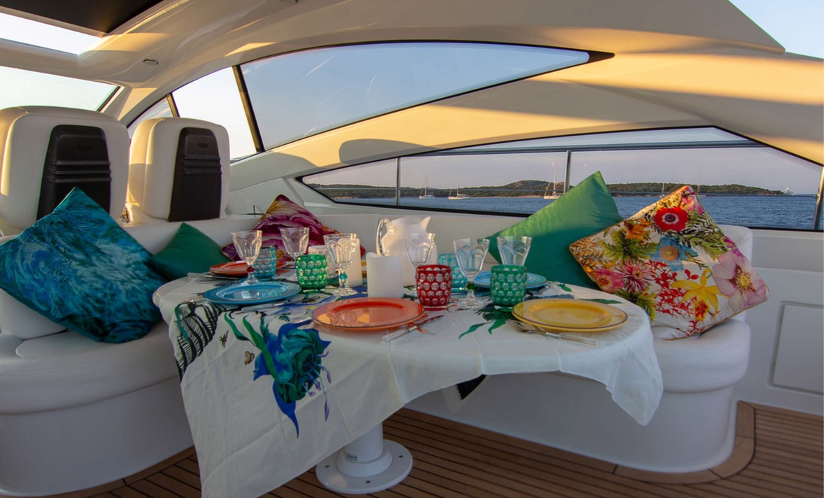 Charter Yacht Pershing 56 - 10 guests cruising - Porto Cervo- Porto Rotondo - La Maddalena