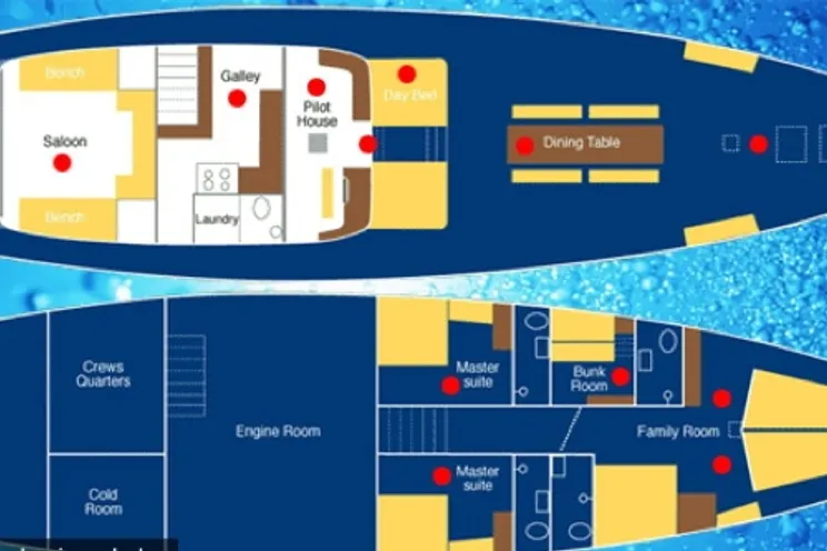 Charter Yacht Phinisi 34 TB - 5 Cabins - Bali,Komodo,Raja Ampat - East Indonesia