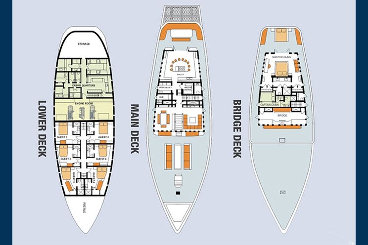 Charter Yacht DUNIA BARU - 7 Cabins - Indonesia,Southeast Asia