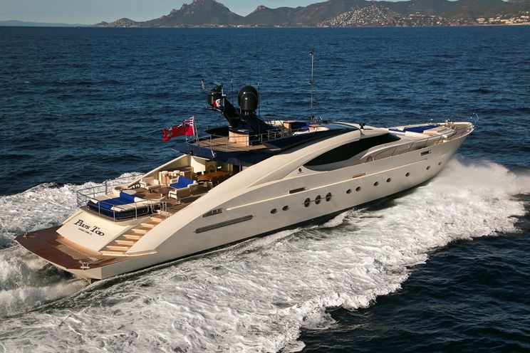 Charter Yacht PLUS TOO - Palmer Johnson PJ 135 - 5 Cabins - Golfe Juan - Cannes - Antibes - Monaco