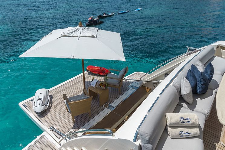Charter Yacht PORTHOS SANS ABRI - Ferretti 881 - 4 Cabins - Sardinia - Poltu Quatu - Porto Cervo - Sardinia - Italy