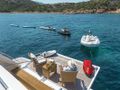 PORTHOS SANS ABRI Ferretti 881 - swim platform with water toys PORTHOS SANS ABRI Ferretti 881 - swim platform with water toys