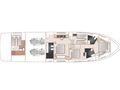 Princess 72 - Layout lower deck Princess 72 - Layout lower deck