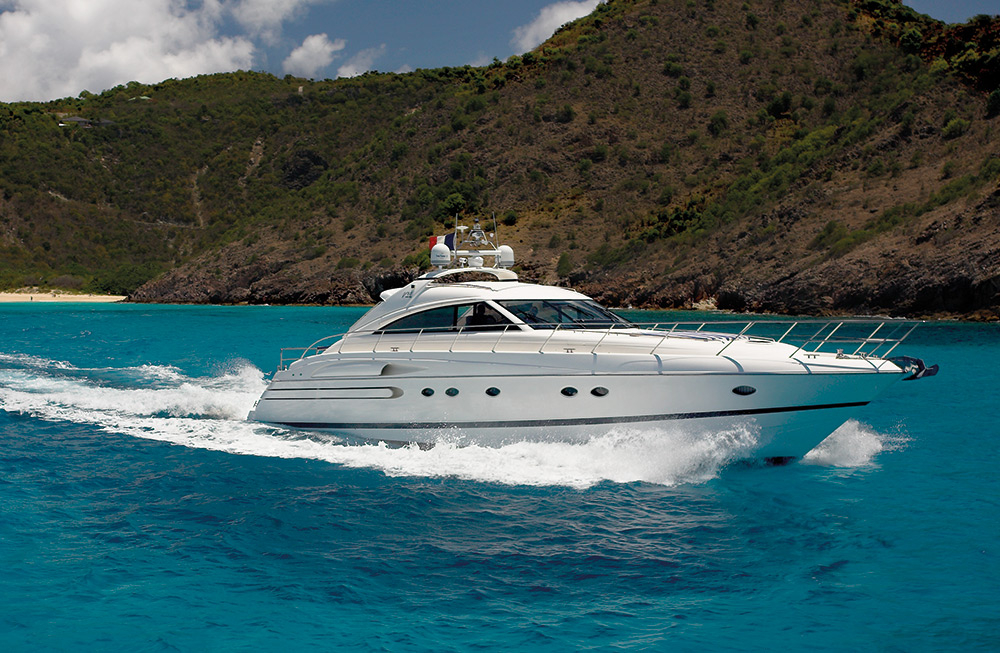 Princess V65 - Day Charter - St Barths - Anguilla