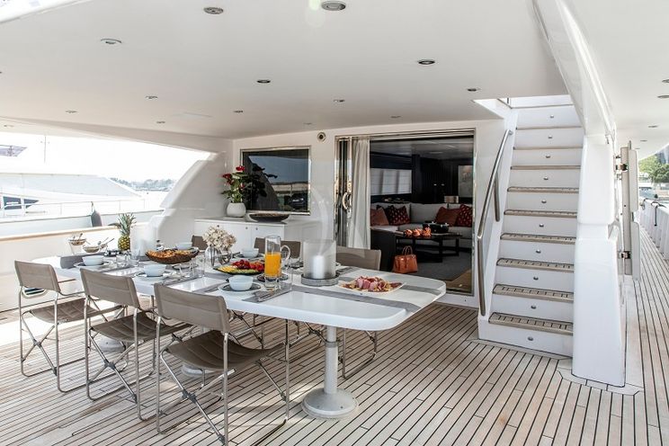Charter Yacht PROJECT STEEL - Bugari 34m - 5 Cabins - Athens - Mykonos - Lefkas